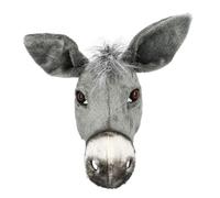 Boland - Máscara de peluche para adultos, media máscara resistente para disfraces, carnaval, fiestas temáticas o Halloween