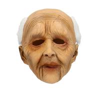 Boland - Máscara de látex para adultos para fiestas de polillas y carnaval, abuelos, accesorio para disfraces para fiestas de polillas