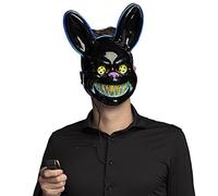 Boland - Maschera a LED, maschera con Luce, maschera Horror per carnevale, accessorio per costumi per festín en maschera, maschera di Halloween