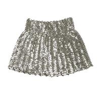 Boland - Minifalda con lentejuelas, talla única para adultos, cintura elástica, disco, disfraz, carnaval, fiesta de disfraces