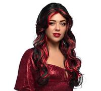 Boland- Niñas Peluca Diavoletta Devilicious, Color Rojo, Taglia Unica (BOL86003)