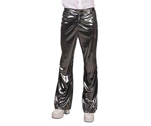 Boland pantalones Disco Party, años 1970 Taglia unica M/L plateado