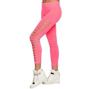 Boland Pantalones Leggings con Rips (talla M elástica), rosa neón
