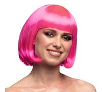 Boland Peluca Cabaret Bob de longitud media con flequillo, pelo sintético para carnaval
