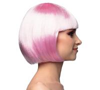 Boland - peluca de cabaret, longitud media, bob con flequillo, pelo sintético, peinado, fiesta temática, carnaval, fiesta temática, disfraz, disfraz