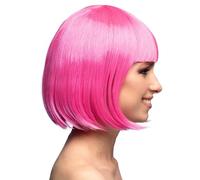 Boland - peluca de cabaret, longitud media, bob con flequillo, pelo sintético, peinado, fiesta temática, carnaval, fiesta temática, disfraz, disfraz