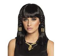Boland - Peluca de Cleopatra | Peluca clásica de Cleopatra para disfraces de Egipto