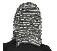 Boland - Peluca de juez | Peluca gris rizada para disfraces de juez