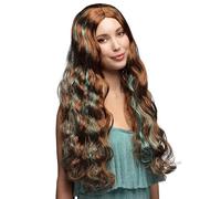 Boland - Peluca de sirena para disfraces de fiestas temáticas, Halloween o carnaval, peluca de pelo sintético