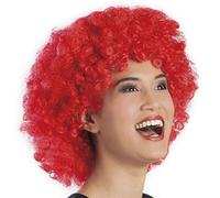Boland - Peluca rizada para adultos, peinado corto de pelo sintético, peluca para carnaval, halloween y JGA, accesorios para disfraces