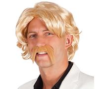 Boland Peluca para Adultos, Chuck con Bigote, Talla única