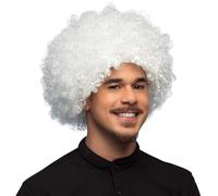 Boland - Peluca rizada para adultos, peinado corto de pelo sintético, peluca para carnaval, halloween y JGA, accesorios para disfraces