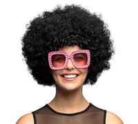 Boland - Peluca rizada para adultos, peinado corto de pelo sintético, peluca para carnaval, halloween y JGA, accesorios para disfraces