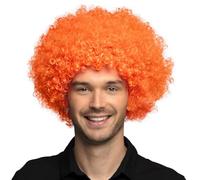 Boland - Peluca rizada para adultos, peinado corto de pelo sintético, peluca para carnaval, halloween y JGA, accesorios para disfraces