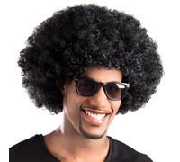 Boland - Peluca rizada para adultos, peluca corta de pelo sintetico, peluca para