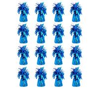 Boland - Peso para globos con lámina metálica, 16 piezas, 160-180 g, pesos para globos, para globos y globos de helio, 10248261-16