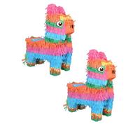 Boland - Piñata Lama Amigo, set de 2 unidades (45 x 33 x 8 cm), decoración colgante, decoración, juego de fiesta para cumpleaños, fiesta temática y Carnaval