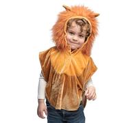Boland - Poncho de disfraz de animal para niños de 3 a 4 años