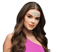 Boland - Set de 3 joyas corporales, strass autoadhesivo para cara y cuerpo, ideal para carnaval, maquillaje o festivales