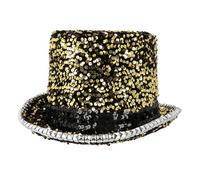 Boland - Sombrero con lentejuelas para adultos, tocados para disfraces, carnaval, fiestas temáticas y festivales