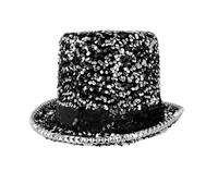 Boland - Sombrero con lentejuelas para adultos, tocados para disfraces, carnaval, fiestas temáticas y festivales