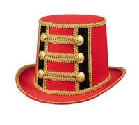 Boland - Sombrero de director de circo, sombrero de copa para disfraces de carnaval, festival, carnaval, fiesta temática, domador