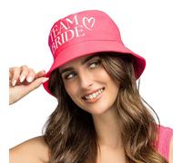 Boland - Sombrero de pescador para despedida de soltero, gorro para despedida de soltera, sombrero de cubo para novia y damas de honor