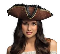Boland - Sombrero de pirata para adultos