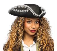 Boland - Sombrero de pirata Seraphine para adultos, 59 cm