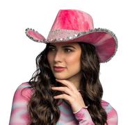 Boland - Sombrero de vaquero Darling con degradado de color, sombrero western para fiestas temáticas, carnaval, accesorios para disfraces de carnaval, despedidas de soltero/a, festivales