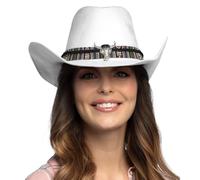 Boland - Sombrero de vaquero Django para adultos, sombrero occidental para disfraces, carnaval y fiesta temática