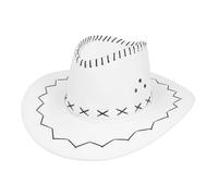 Boland - Sombrero de vaquero Savanne de piel sintética, sombrero western para fiestas temáticas, carnaval, accesorios para disfraces de carnaval, despedidas de soltero/a, festivales