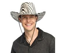 Boland - Sombrero de vaquero Wild con estampado animal