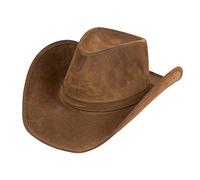 Boland – Sombrero de vaquero Wyoming Hat – imitación de cuero para carnaval