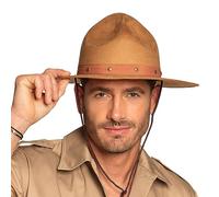 Boland Sombrero Ranger, vaquero, safari, investigador, buscador del tesoro, sombrero de sol, sheriff, fiesta temática, carnaval
