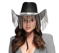 Boland - Sombrero vaquero showgirl, sombrero para disfraces, carnaval, fiestas temáticas y JGA