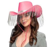 Boland - Sombrero vaquero showgirl, sombrero para disfraces, carnaval, fiestas temáticas y JGA
