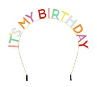 Boland - Tiara «Happy Birthday», diadema para cumpleaños, regalo de cumpleaños, accesorios para fiestas