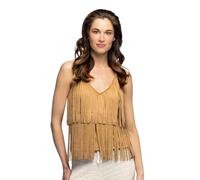 Boland - Top con flecos | Top de estilo boho para discotecas, festivales y carnaval