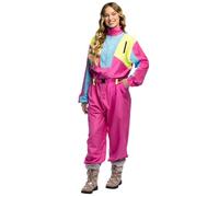 Boland - Traje de esquí retro Snow Glow mujer, años 80