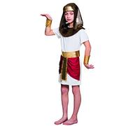 Boland-Tutankamón Disfraz infantil Tutankhamun, color blanco, 4-6 jährige (82252)