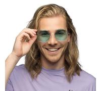 Boland - XL Hippie feestbril, bril voor volwassenen, leuke bri (Importación USA)