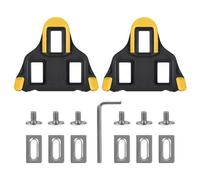 BOLANY SPD SL - Tacos de bicicleta de carretera, compatibles con SPD-SL SM-SH11 (flotador de 6 grados), tacos de repuesto para bicicleta, juego de tacos para ciclismo en interiores y exteriores,