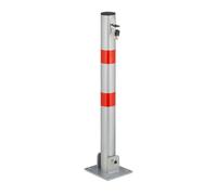 Bolardo barrera de aparcamiento 2,6 kg bolardo plegable poste de señalización