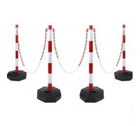 Bolardo de barrera de estacionamiento plegable, a prueba de óxido, con cerradura para entrada privada, bloqueo de espacio de alta visibilidad