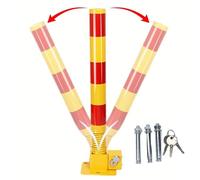 Bolardo de bloqueo de espacio de estacionamiento extraíble, barrera de seguridad duradera para control de tráfico en entradas y zonas públicas