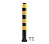 Bolardo de seguridad 39 pulgadas for entradas vehículos, poste barrera estacionamiento for control tráfico, entrada(1pcs)
