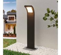 Bolardo luminoso LED Advik de Arcchio, 100 cm, antracita, metal, IP65 True