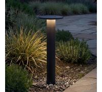 Bolardo luminoso LED Arcchio Tovio, altura 65 cm, antracita