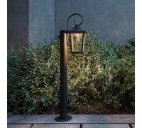 Bolardo luminoso Philips Buzzard, negro, 75 cm, IP44, E27